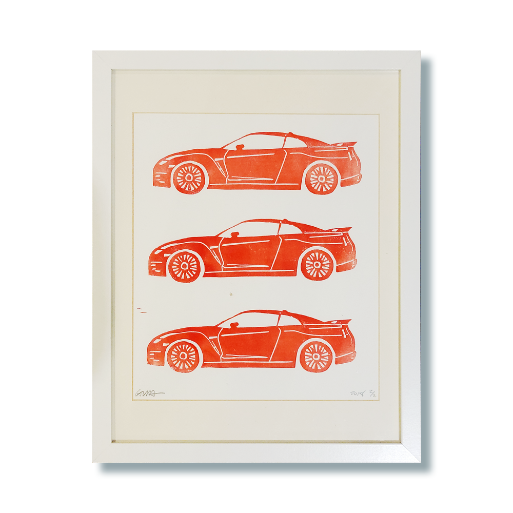 Nissan GTR - Red